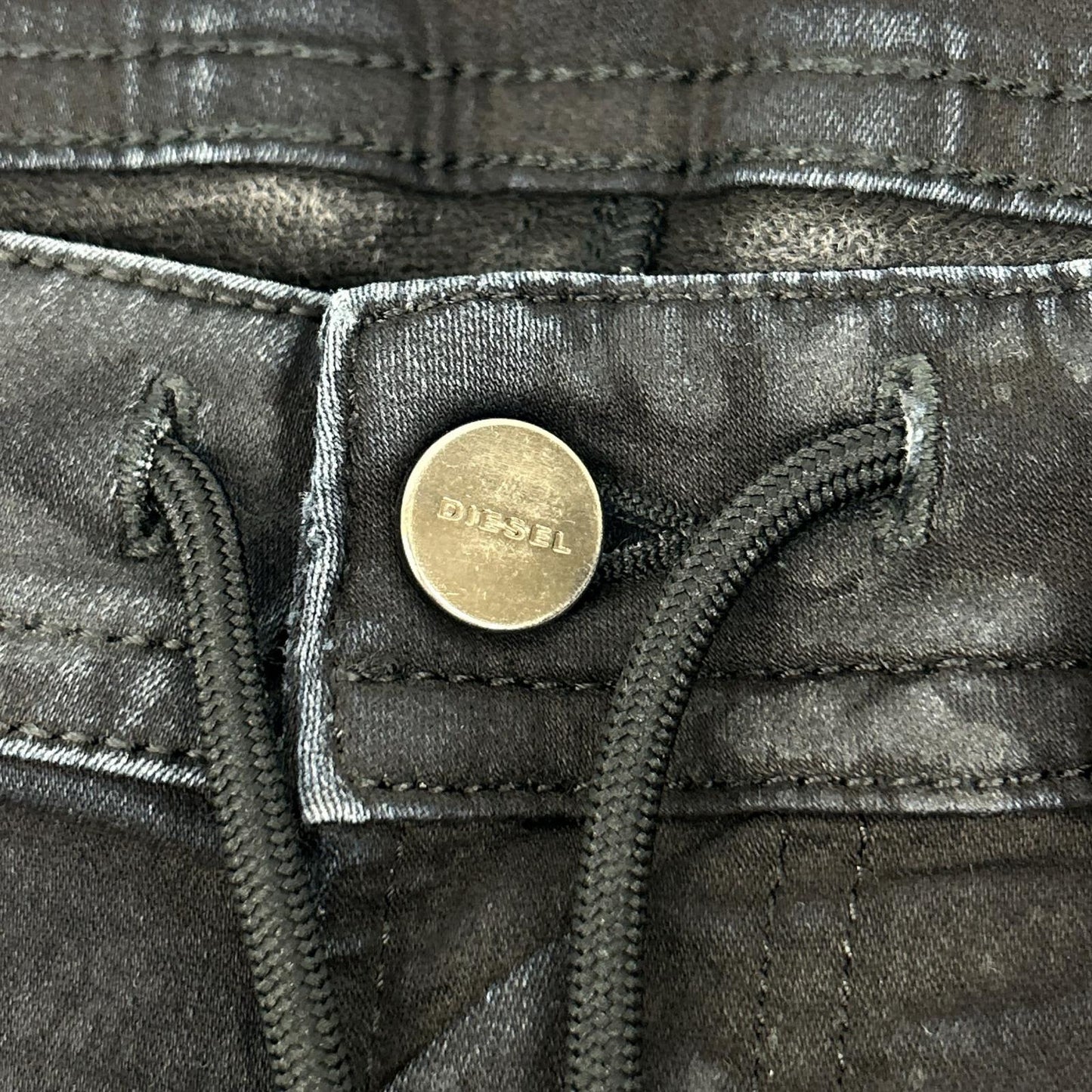 DIESEL ディーゼル ブラック THOMMER グラデーション パンツ ボトムス