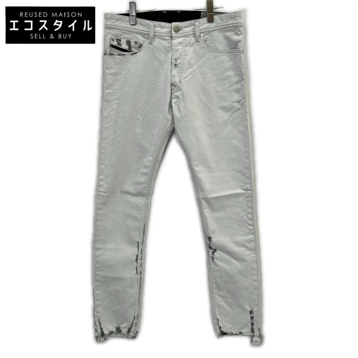 DIESEL ディーゼル ホワイト TEPPHAR スリム パンツ ボトムス