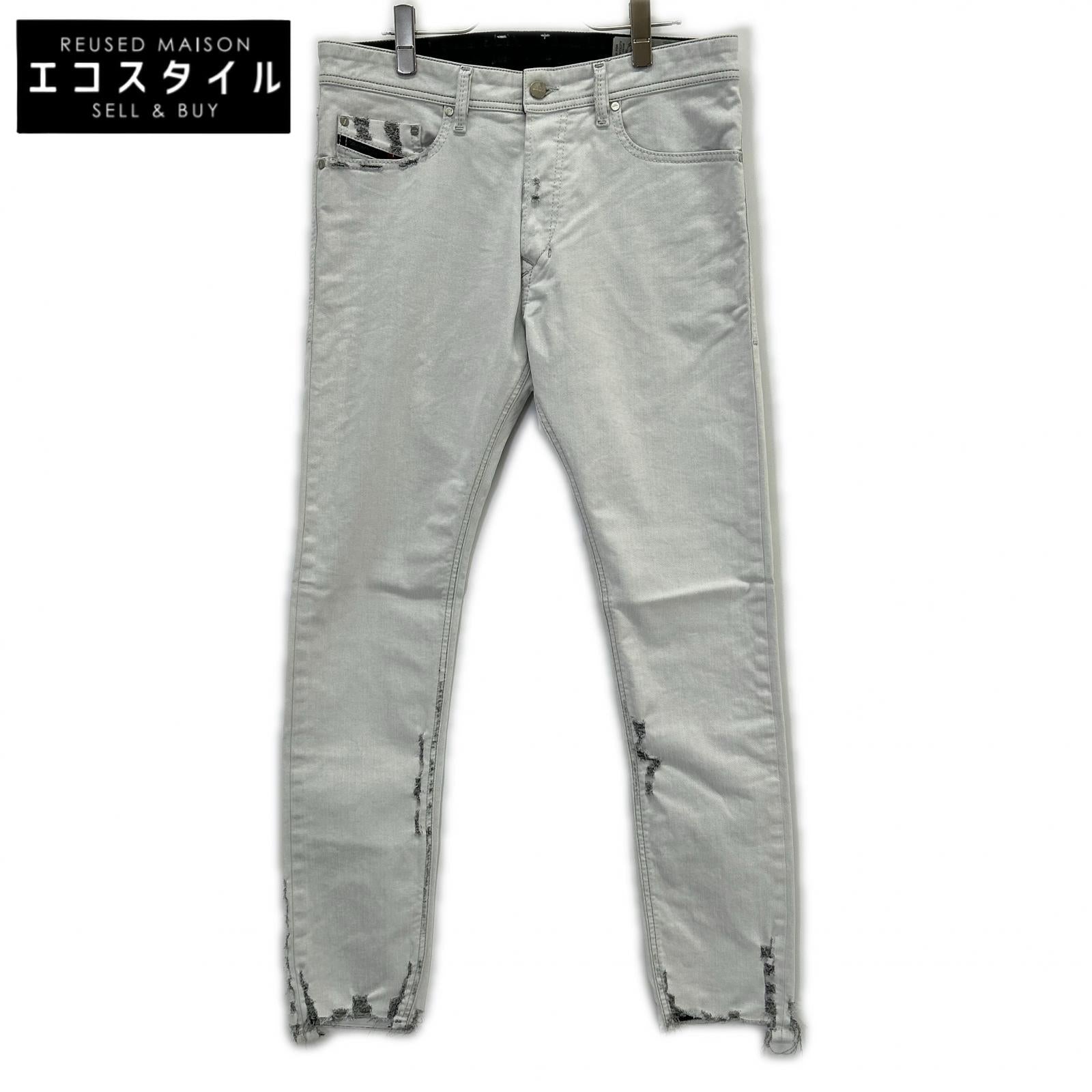 DIESEL ディーゼル ホワイト TEPPHAR スリム パンツ ボトムス