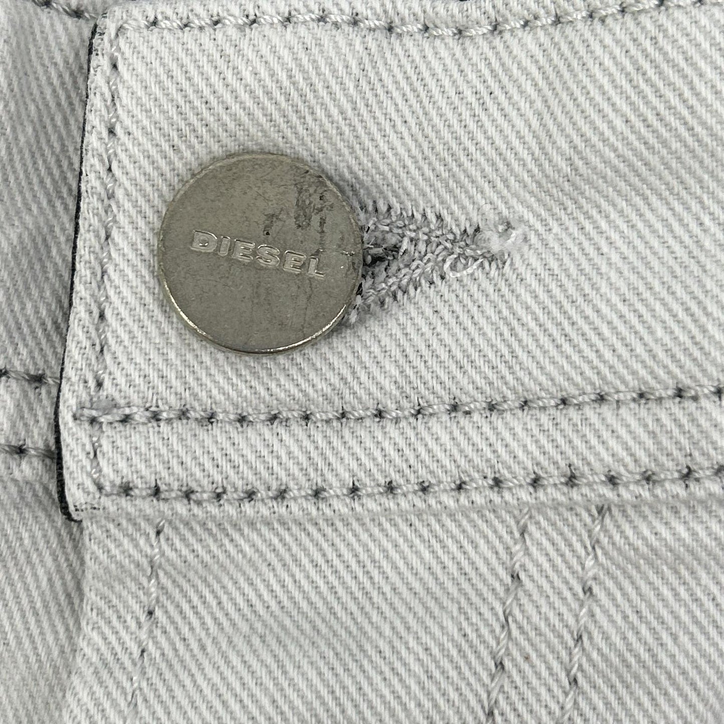 DIESEL ディーゼル ホワイト TEPPHAR スリム パンツ ボトムス