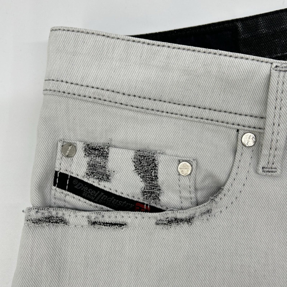 DIESEL ディーゼル ホワイト TEPPHAR スリム パンツ ボトムス