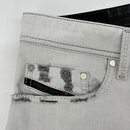 DIESEL ディーゼル ホワイト TEPPHAR スリム パンツ ボトムス