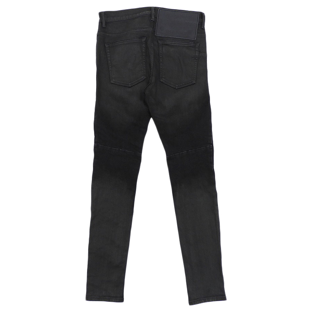 DIESEL ディーゼル 美品 D-AMUY スリム バイカーデニム ボトムス メンズ ブラック W30L30 ボトムス