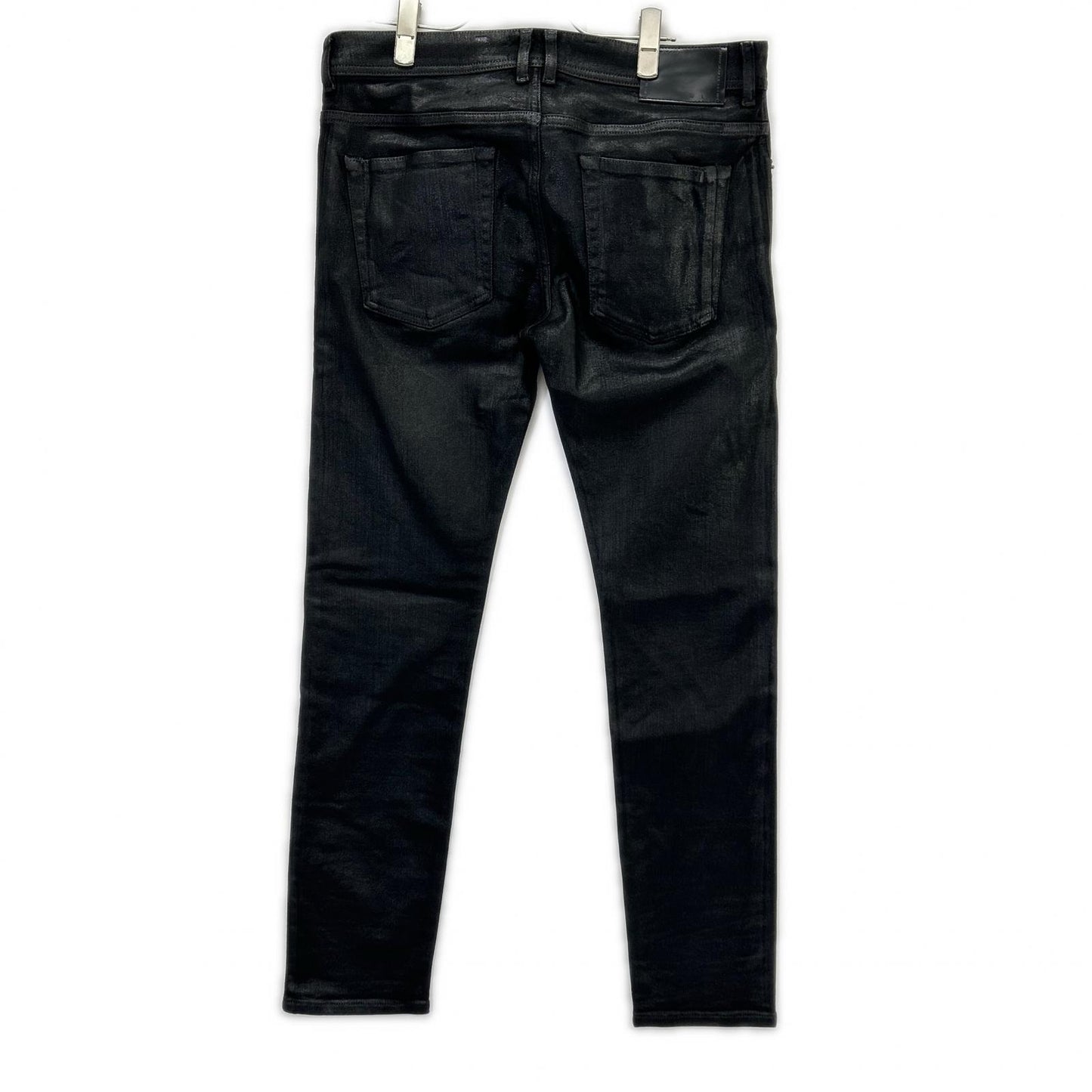 DIESEL BlackGold ディーゼルブラックゴールド ブラック コーティング スリム パンツ ボトムス