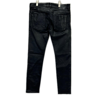 DIESEL BlackGold ディーゼルブラックゴールド ブラック コーティング スリム パンツ ボトムス