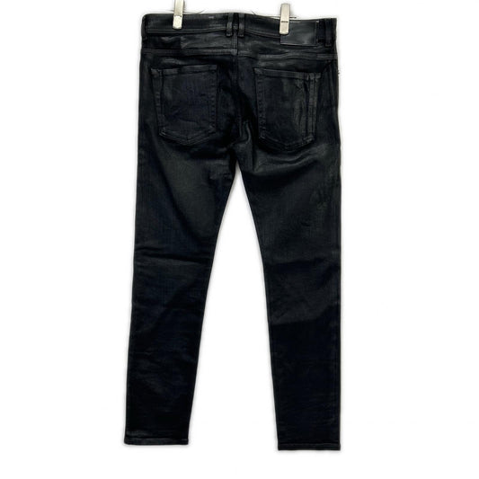 DIESEL BlackGold ディーゼルブラックゴールド ブラック コーティング スリム パンツ ボトムス