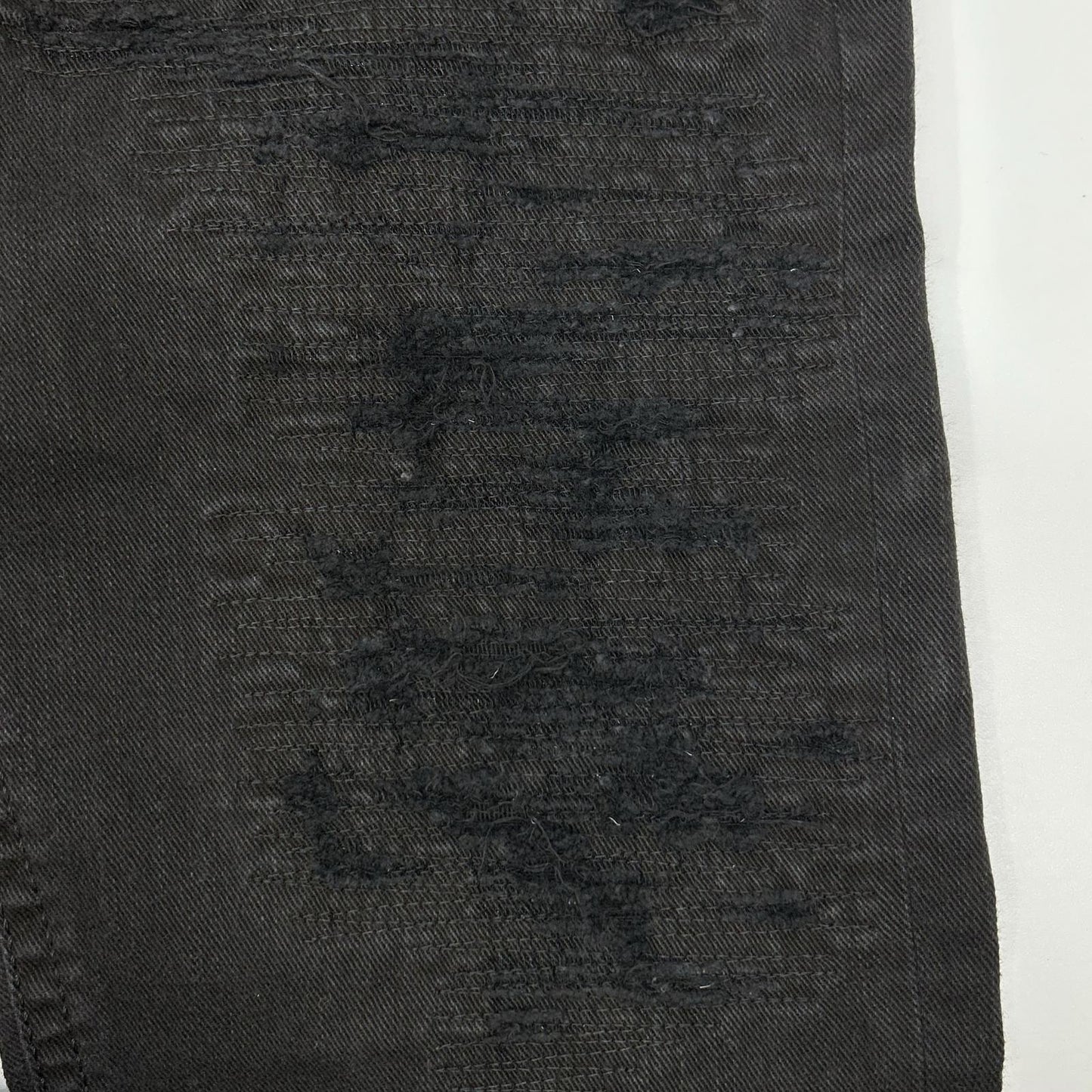 DIESEL ディーゼル ブラック LU-THOMMER USED加工 パンツ ボトムス