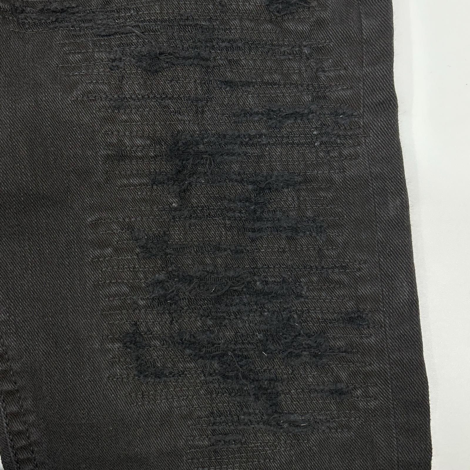 DIESEL ディーゼル ブラック LU-THOMMER USED加工 パンツ ボトムス