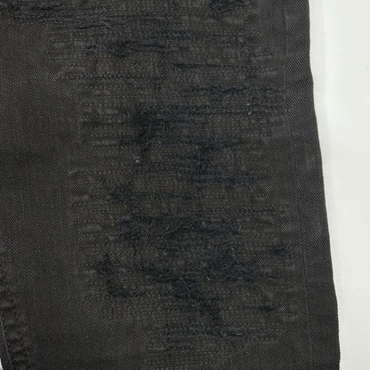 DIESEL ディーゼル ブラック LU-THOMMER USED加工 パンツ ボトムス