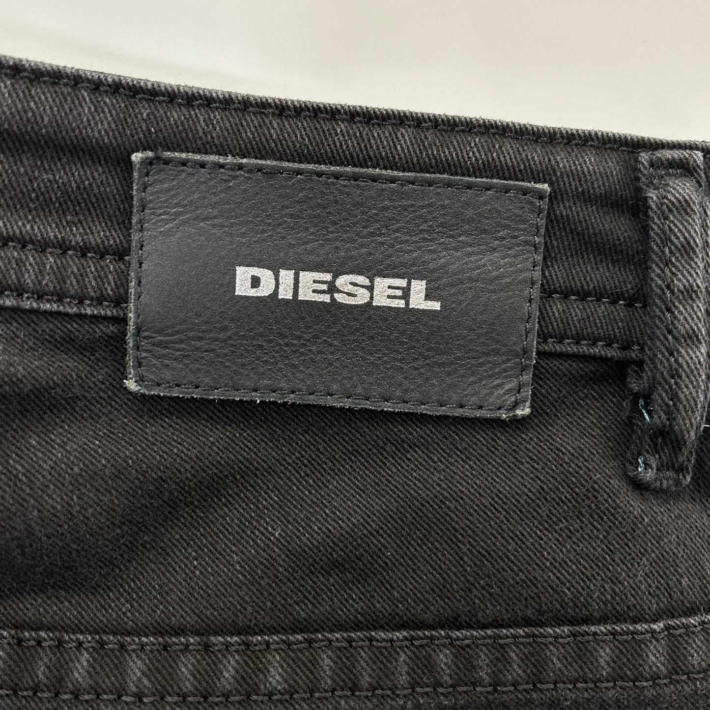 DIESEL ディーゼル ブラック LU-THOMMER USED加工 パンツ ボトムス
