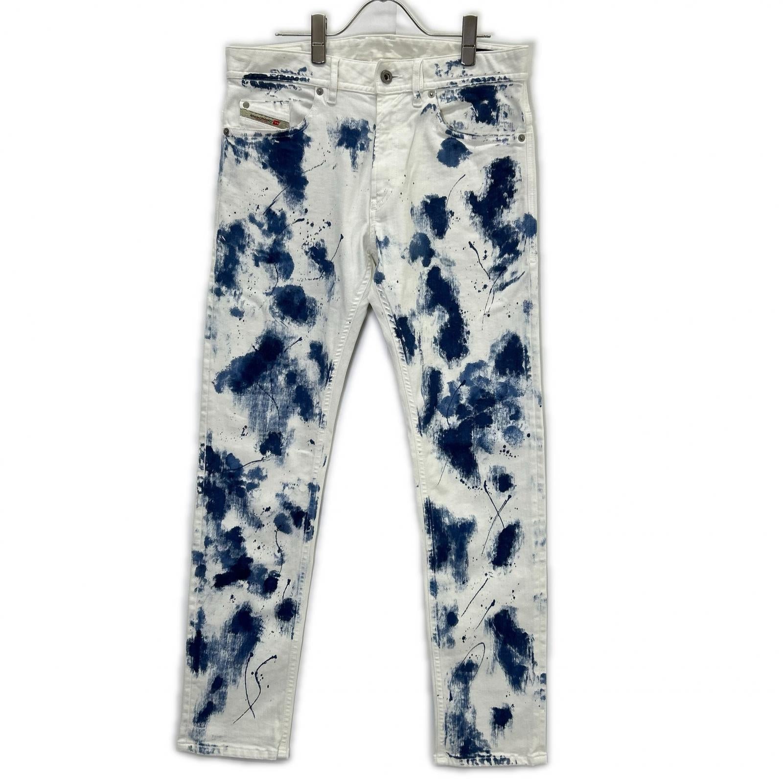 DIESEL ディーゼル ホワイト 岡山デニム 青山限定 藍染め デニム ボトムス
