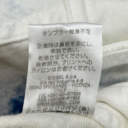 DIESEL ディーゼル ホワイト 岡山デニム 青山限定 藍染め デニム ボトムス