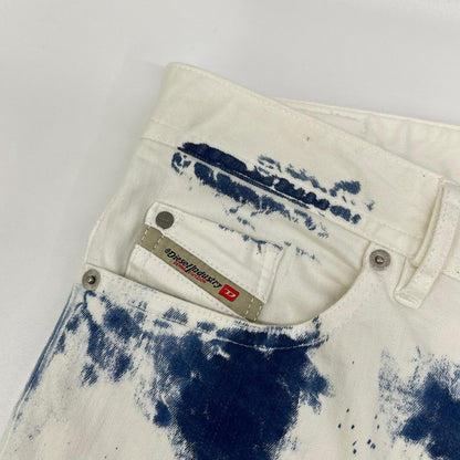 DIESEL ディーゼル ホワイト 岡山デニム 青山限定 藍染め デニム ボトムス
