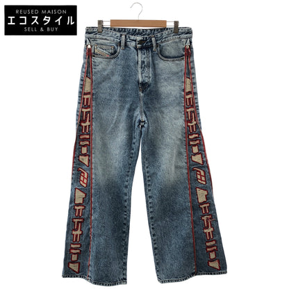 DIESEL ディーゼル ブルー D-RISE-FNC インディゴ バギーデニム ボトムス