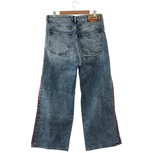 DIESEL ディーゼル ブルー D-RISE-FNC インディゴ バギーデニム ボトムス