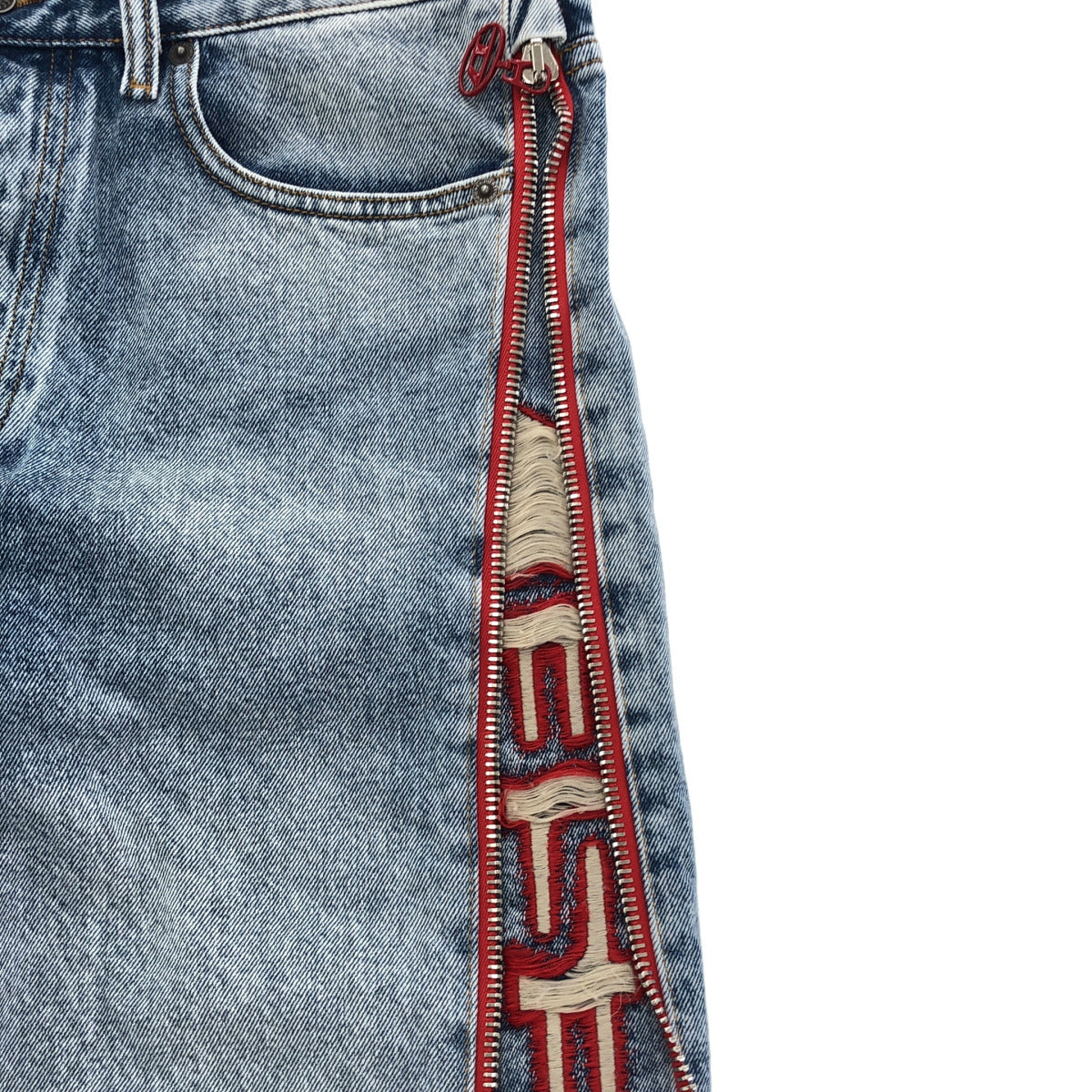 DIESEL ディーゼル ブルー D-RISE-FNC インディゴ バギーデニム ボトムス