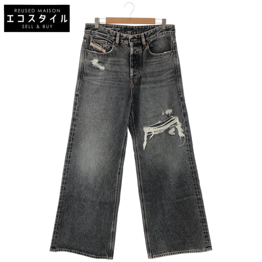 DIESEL ディーゼル チャコール D-RASE バギー デニム ボトムス