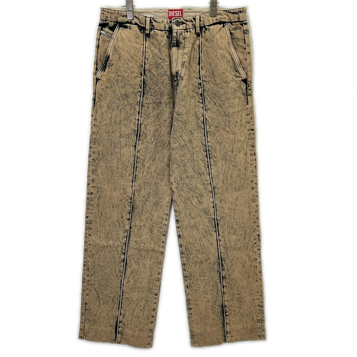 DIESEL ディーゼル Navy Tone Bleached Denim Pants Bottoms