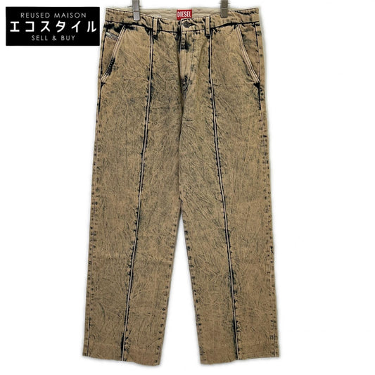 DIESEL ディーゼル ネイビー系 ブリーチ加工 デニムパンツ ボトムス