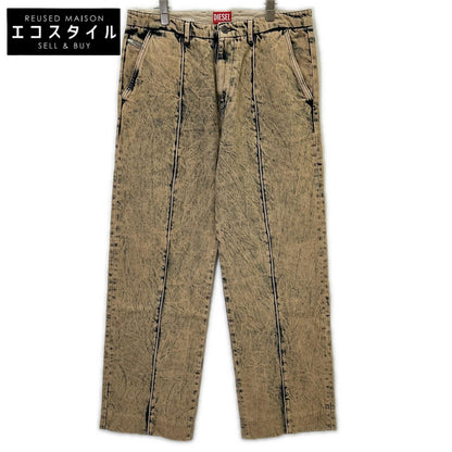 DIESEL ディーゼル Navy Tone Bleached Denim Pants Bottoms