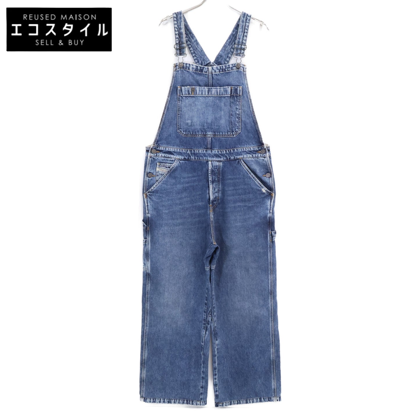 DIESEL ディーゼル 【美品/国内正規】D-JUMP-WORK デニム オーバーオール オーバーオール オールインワン