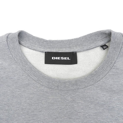 DIESEL ディーゼル 美品 S-GIRK-N83 ロングスリーブ トレーナー トップス メンズ グレー XL トップス