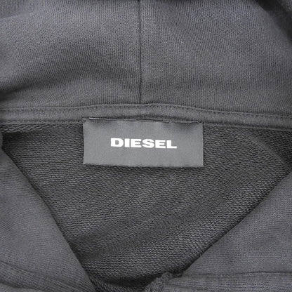 DIESEL ディーゼル 美品 Mirages 刺繍ロゴ スウェット プルオーバー パーカ トップス メンズ ブラック L 18SS トップス