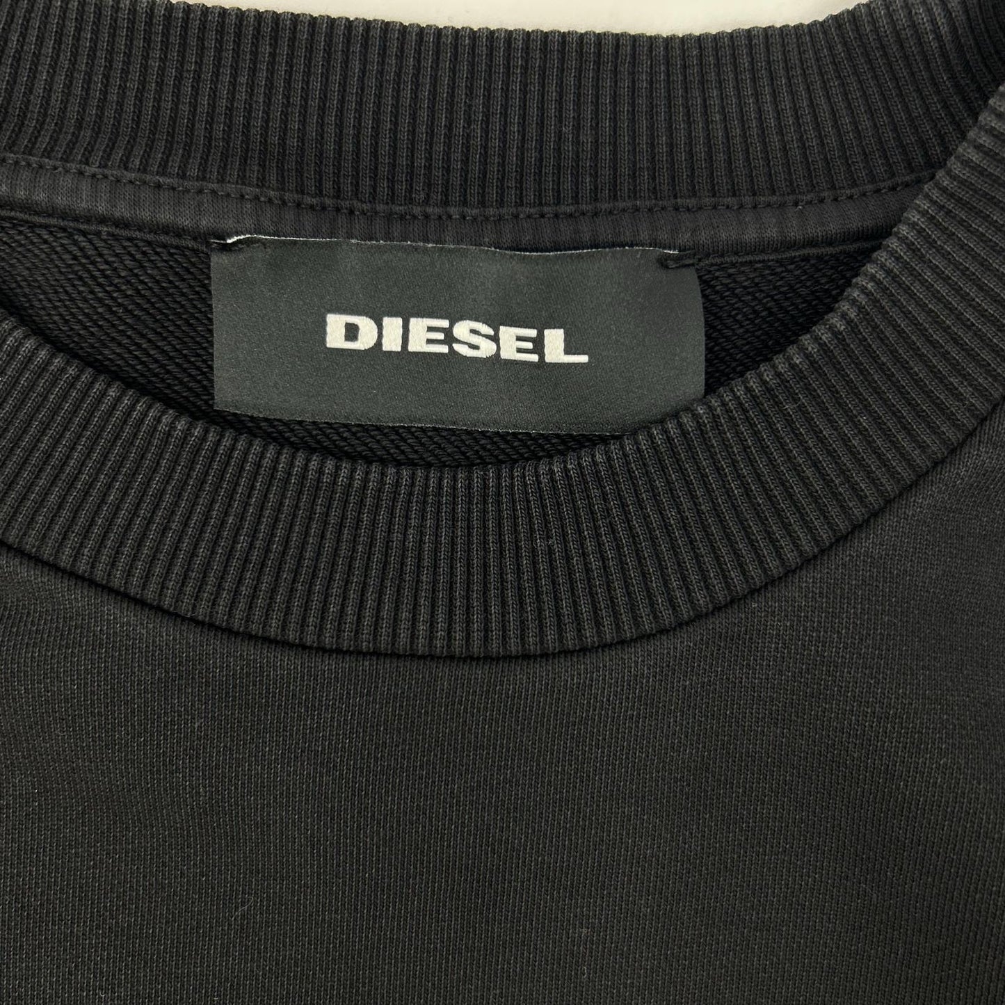 DIESEL ディーゼル 21SS ブラック S-MART-A92 スウェット トップス