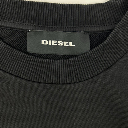 DIESEL ディーゼル 21SS ブラック S-MART-A92 スウェット トップス
