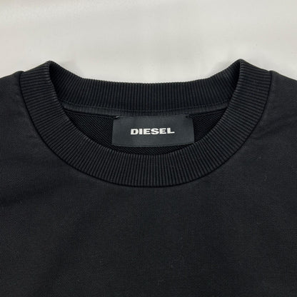 DIESEL ディーゼル 21SS ブラック S-MART-A92 スウェット トップス