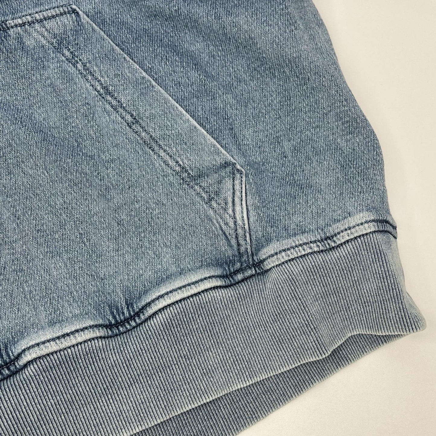 DIESEL ディーゼル ブルー デニム D-UM-RIB-NE パーカー トップス