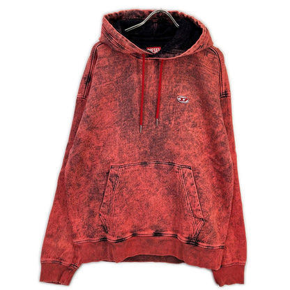 DIESEL ディーゼル ピンク デニム D-UM-RIB-NE パーカー トップス