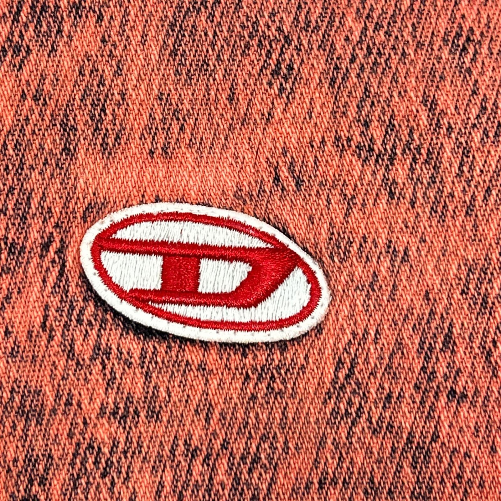 DIESEL ディーゼル ピンク デニム D-UM-RIB-NE パーカー トップス