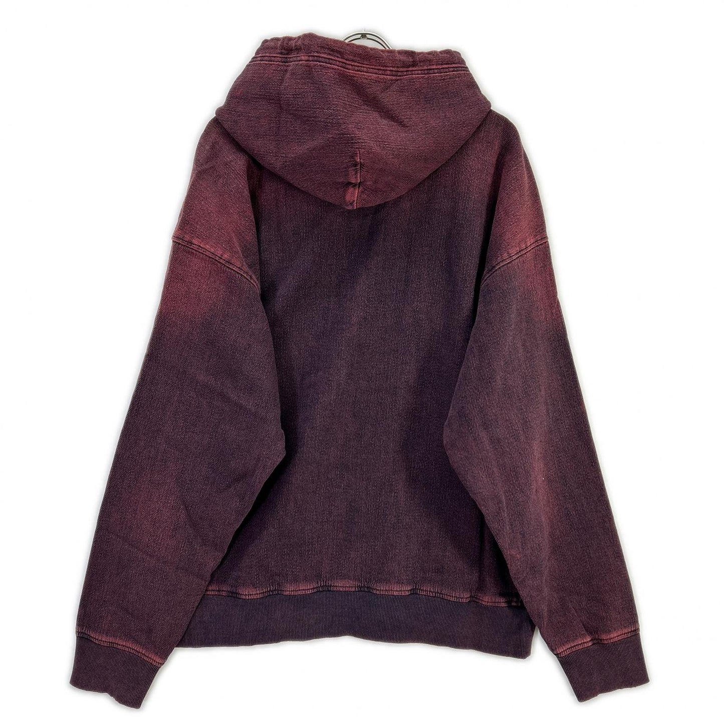 DIESEL ディーゼル レッド デニム D-UM-RIB-NE パーカー トップス