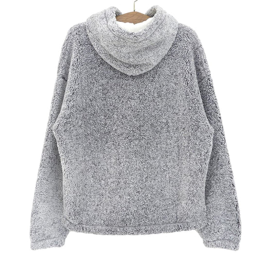 DIESEL ディーゼル 美品 S-UMMEREDDY ボア フーディ トップス メンズ グレー XL トップス