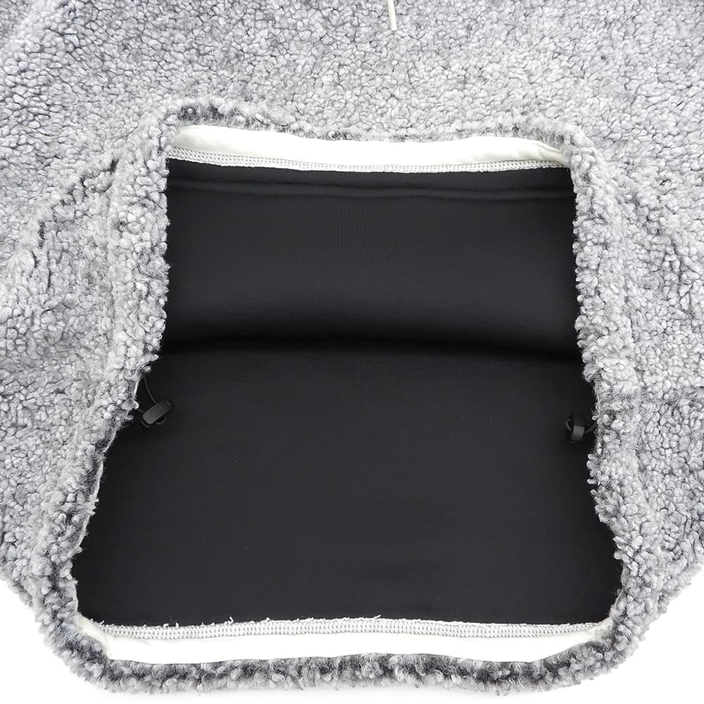 DIESEL ディーゼル 美品 S-UMMEREDDY ボア フーディ トップス メンズ グレー XL トップス