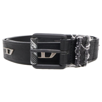 DIESEL ディーゼル 【美品】B-1DR デニム カウレザー ベルト