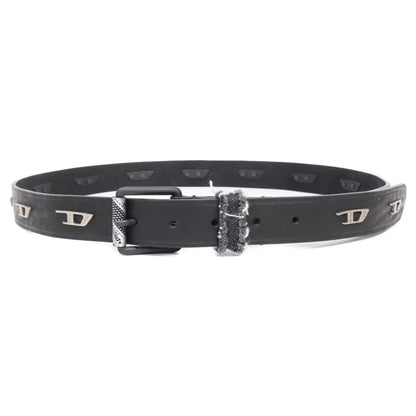 DIESEL ディーゼル 【美品】B-1DR デニム カウレザー ベルト