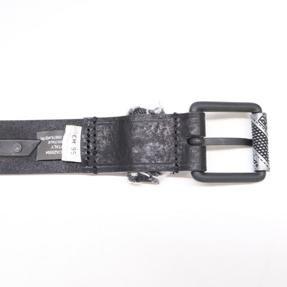 DIESEL ディーゼル 【美品】B-1DR デニム カウレザー ベルト