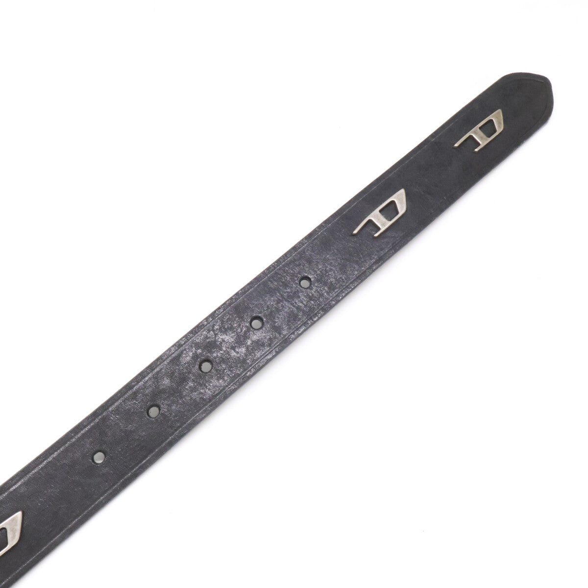 DIESEL ディーゼル 【美品】B-1DR デニム カウレザー ベルト