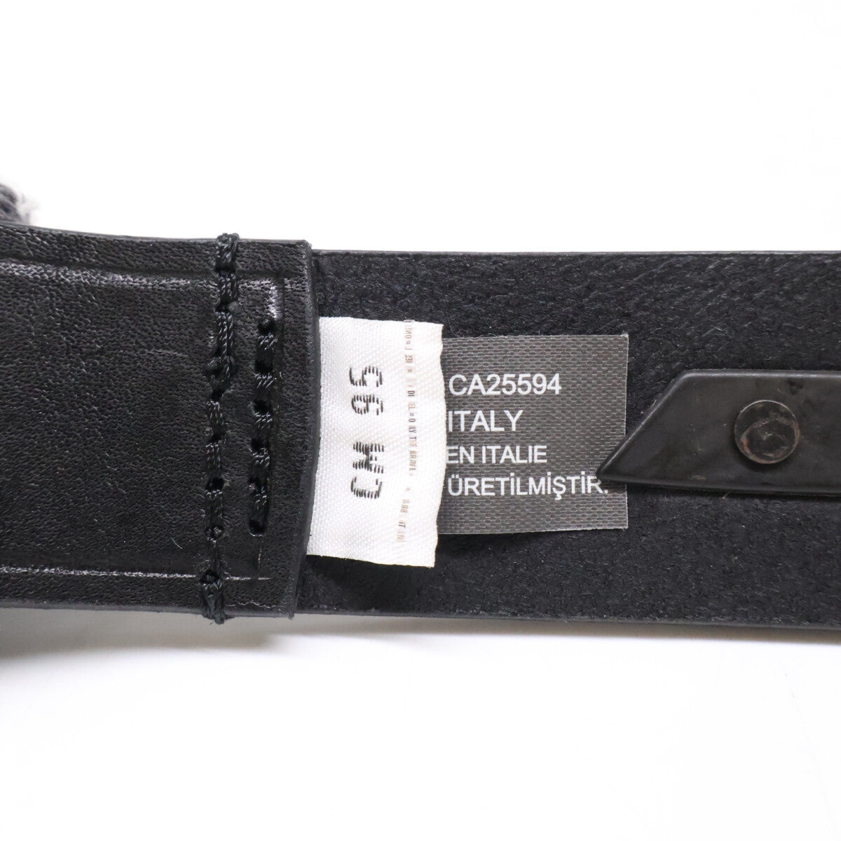 DIESEL ディーゼル 【美品】B-1DR デニム カウレザー ベルト