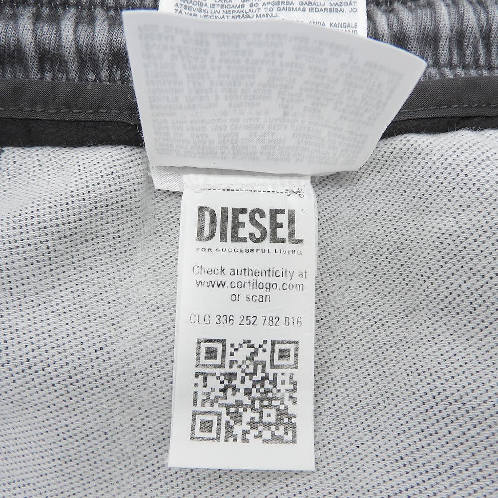 DIESEL ディーゼル D-LAB-S TRACK デニムライク パンツ ボトムス メンズ グレー L ボトムス
