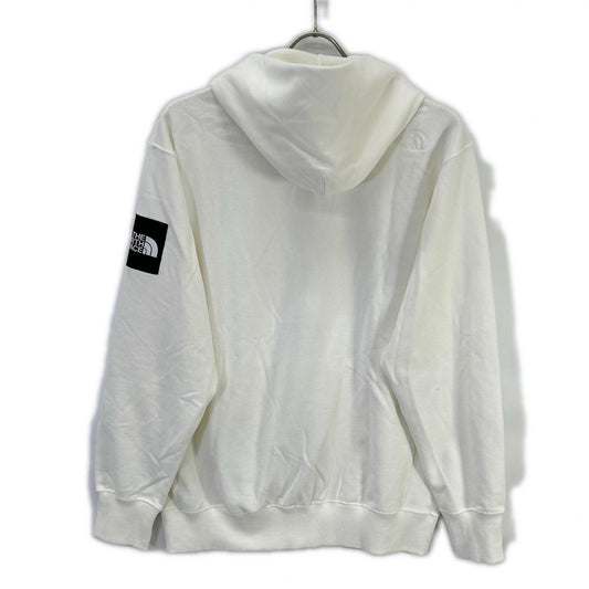 THE NORTH FACE ノースフェイス NT12335 ホワイト スクエアロゴフルジップパーカー トップス