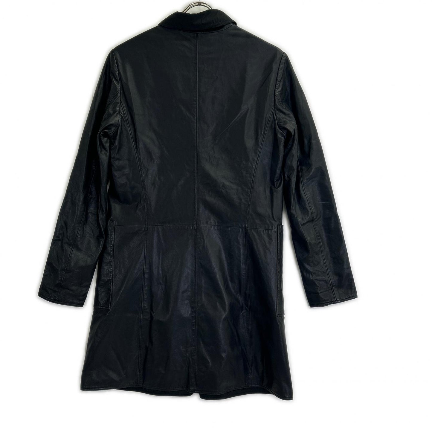 JILSANDER ジルサンダー 20111W00040 ブラック ナイロン×レザー リバーシブルコート ジャケット