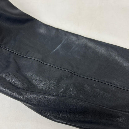 JILSANDER ジルサンダー 20111W00040 ブラック ナイロン×レザー リバーシブルコート ジャケット