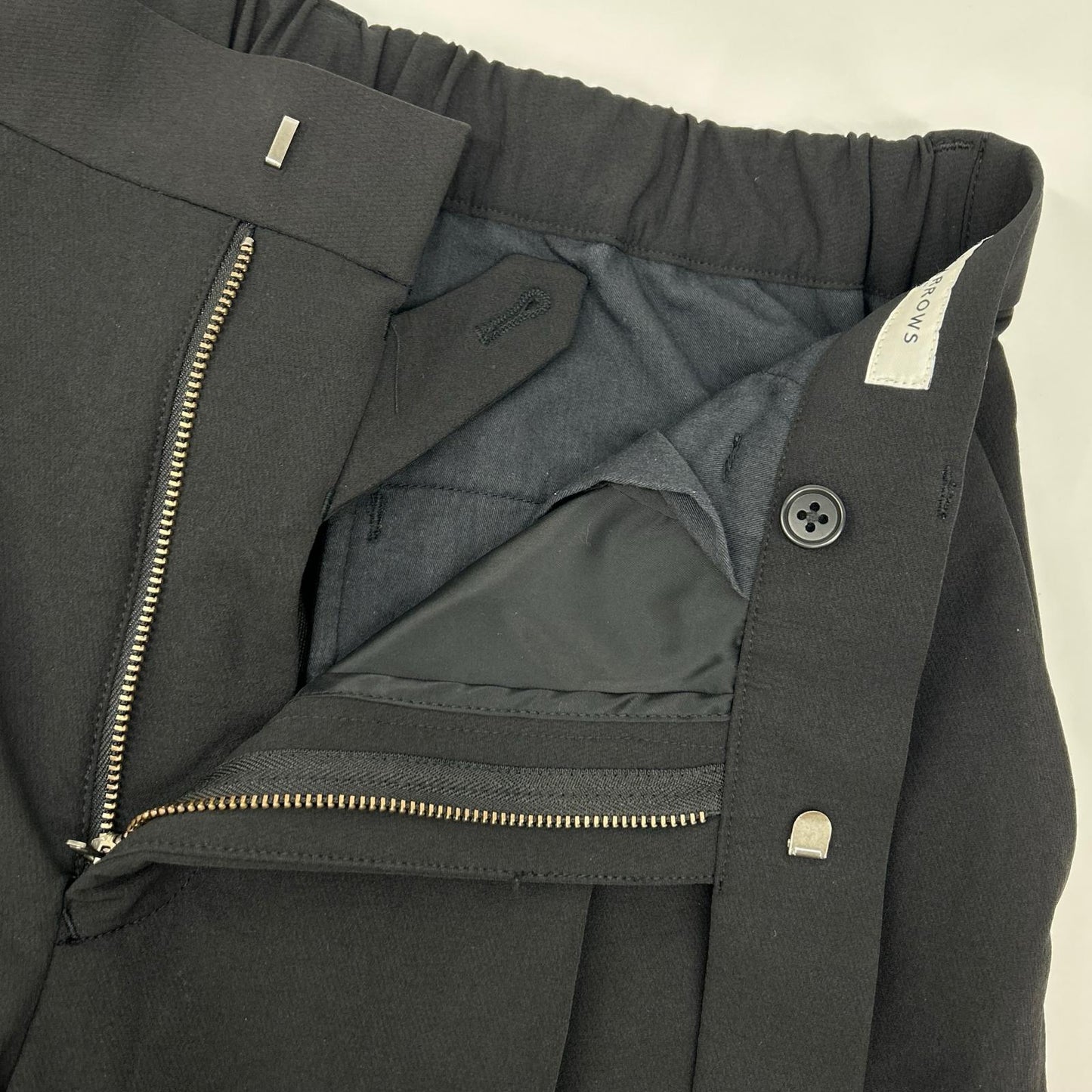 UNITED ARROWS ユナイテッドアローズ ブラック ナイロン セットアップ スーツ セットアップ