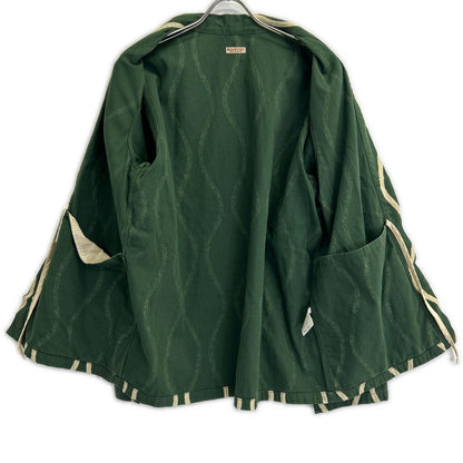 KAPITAL キャピタル EK-1045 グリーン 酔縞柄 カカシシャツ ジャケット