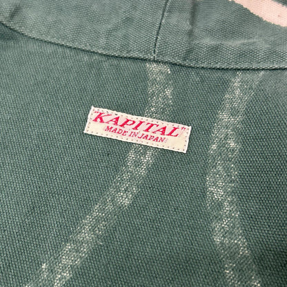 KAPITAL キャピタル EK-1045 グリーン 酔縞柄 カカシシャツ ジャケット