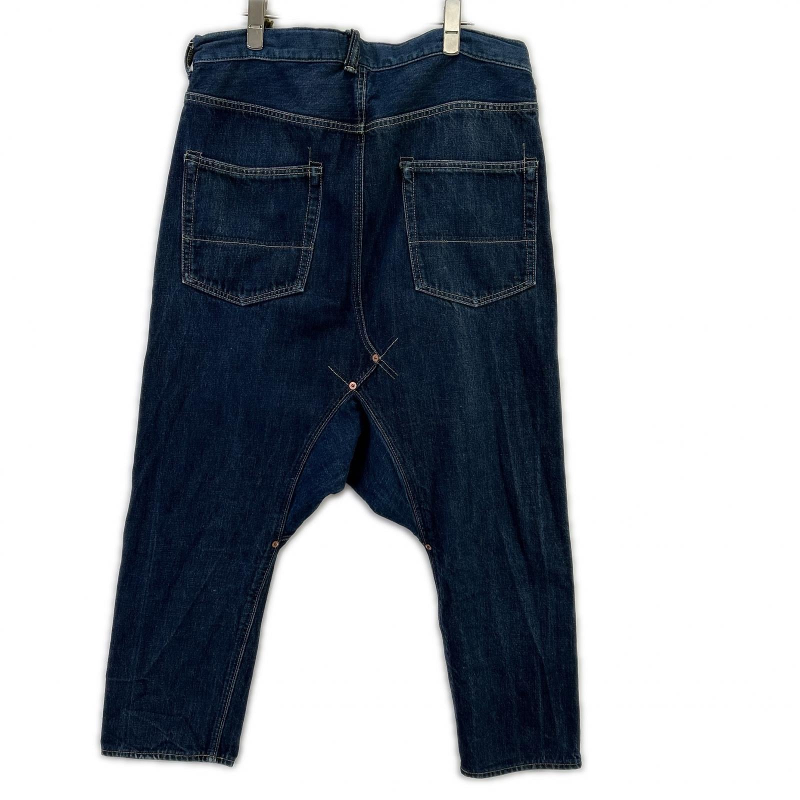 GANRYU ガンリュウ 16AW インディゴ ER-P001 セルビッジ サルエル