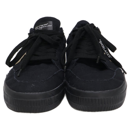 OFF-WHITE オフホワイト LOW VULCANIZED キャンバス ローカットスニーカー シューズ